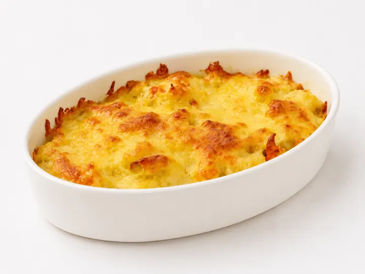 Запеканка из цветной капусты и курицы
