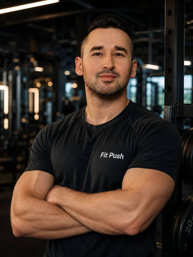Владимир — фитнес-тренер и основатель Fit Push